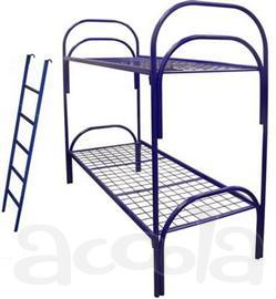 С лестницами кровати металлические